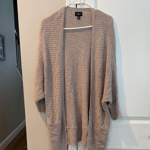 American Eagle Outfitters Light Brown Cardigan